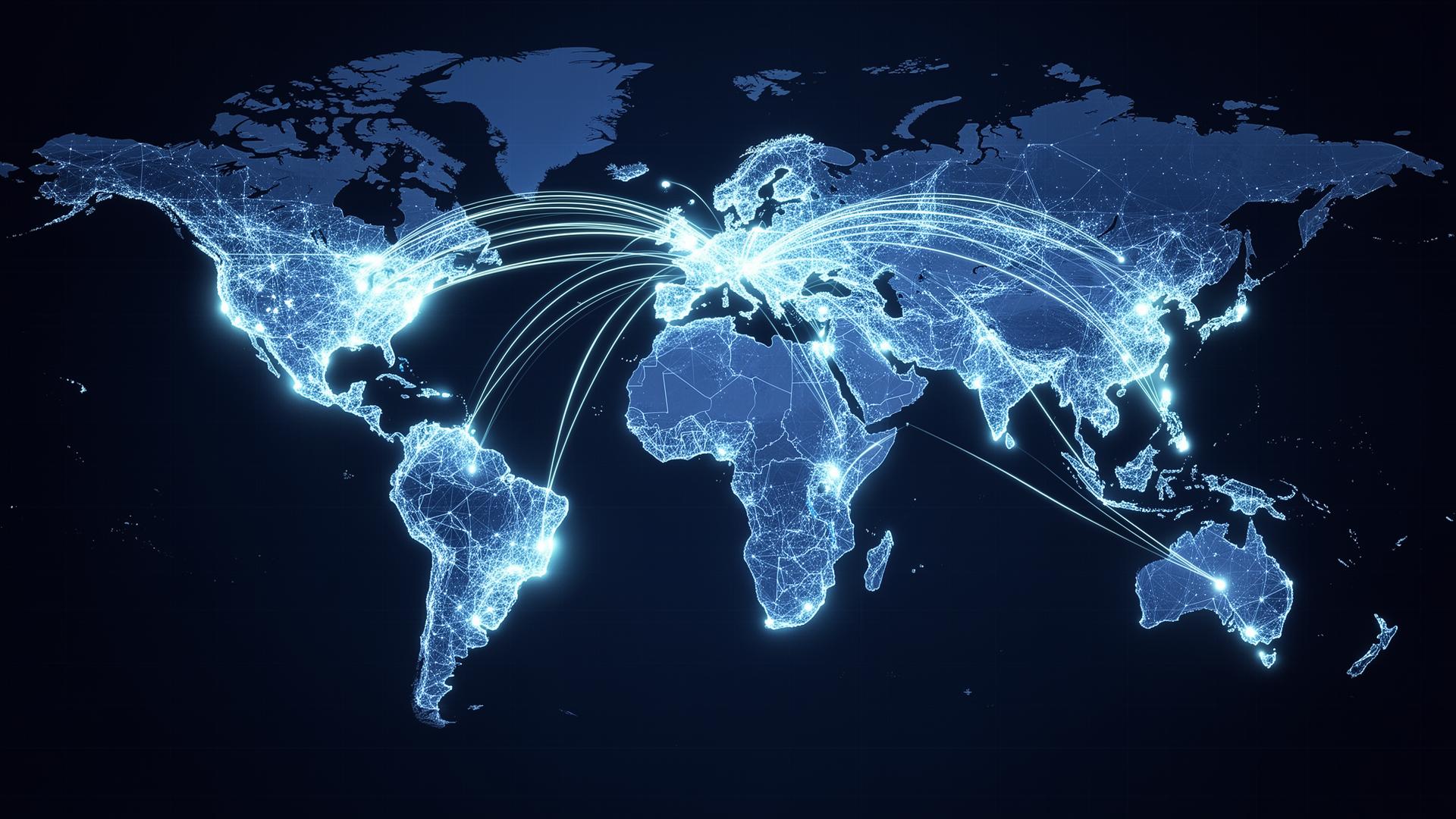 Global energy trading network